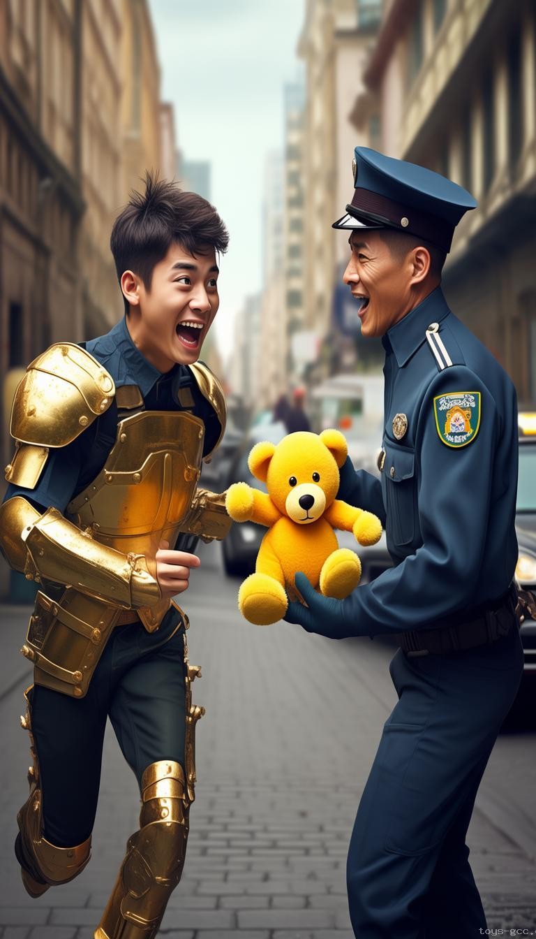 小伙第一个冲出考场与交警赠送小熊的对比分析
